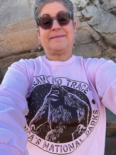 Customer photo review of Leave No Trace Bigfoot Long Sleeve Tee