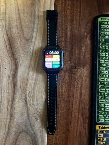 Customer photo review of Black Leather Loop