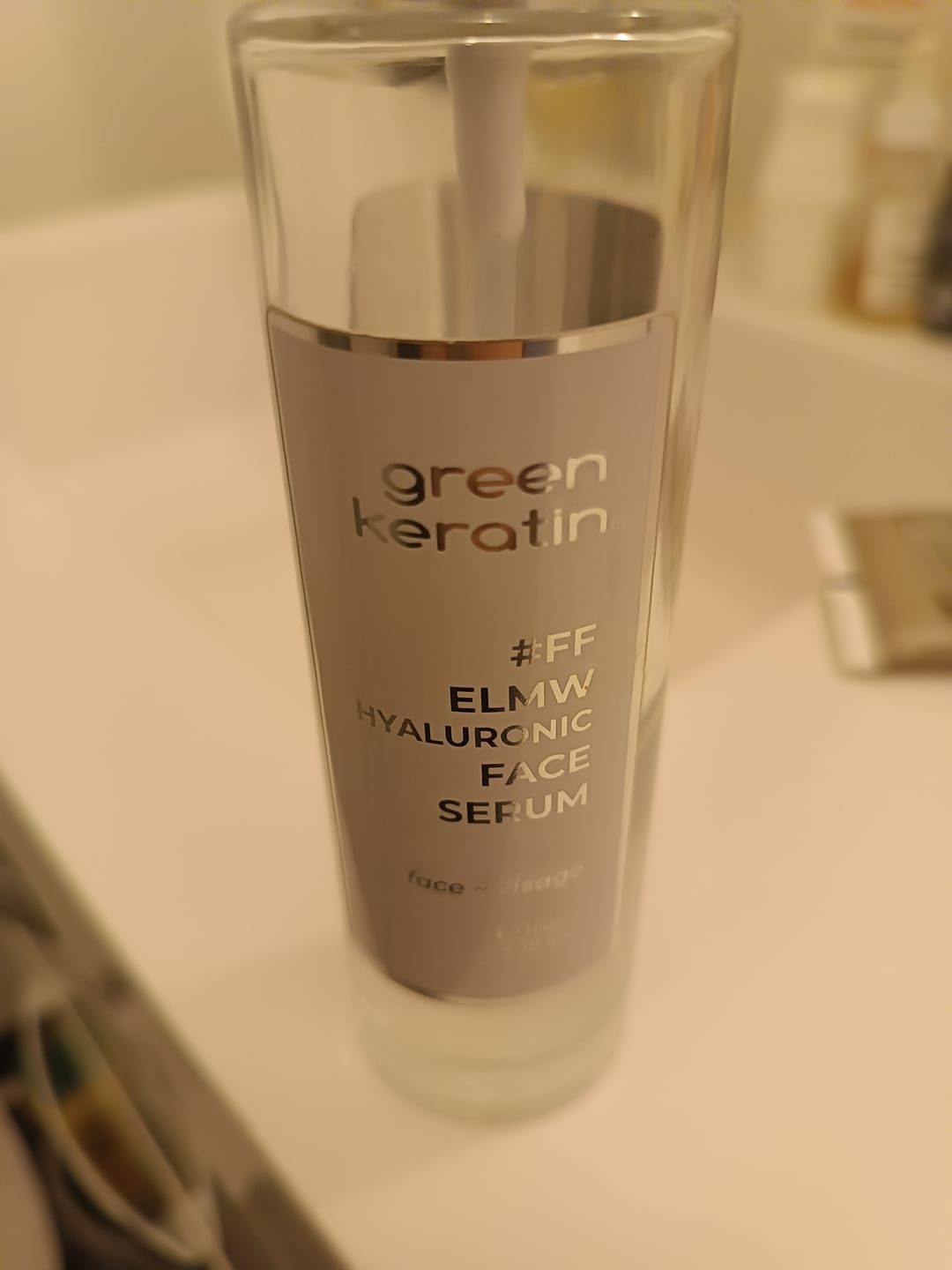Customer photo review of ELMW – Sérum à l'acide hyaluronique pour le Visage, Sans Parfum