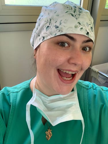 Customer photo review of Komfort OP Haube Eukalyptus