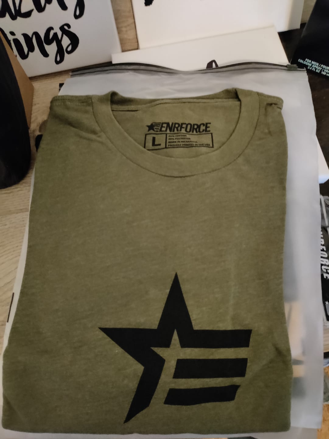Customer photo review of Rogue Tee