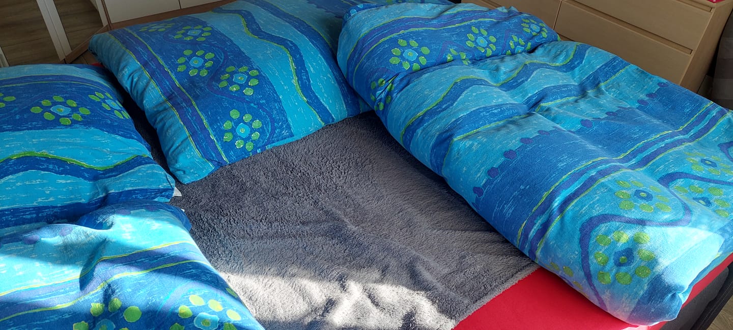 Customer photo review of Liebesdecke™ - Die Wasserdichte Kuscheldecke