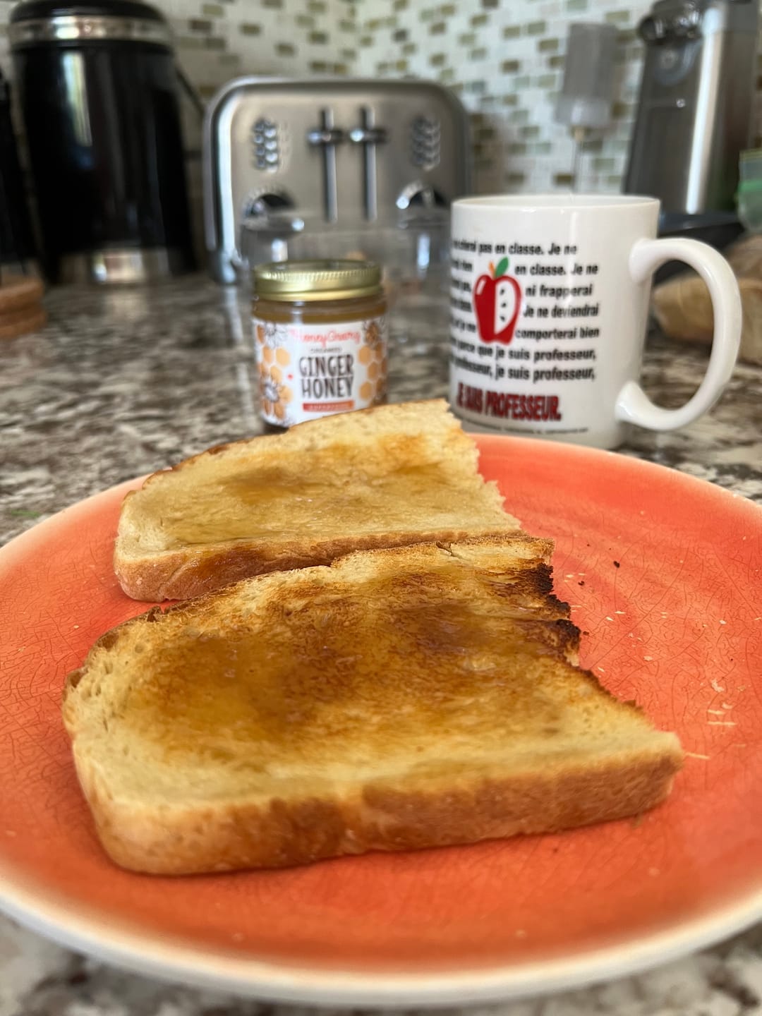 Customer photo review of Organic Ginger Honey