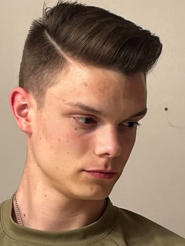 Customer photo review of Pumpkin Spice Operator Pomade