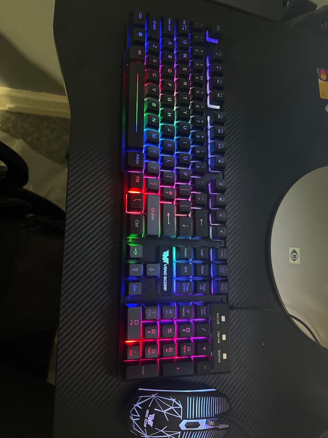 Customer photo review of Gaming Keyboard & Mouse Bundle