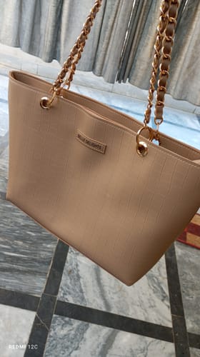 Customer photo review of Off White New Wave Tote Bag ( pre-order )