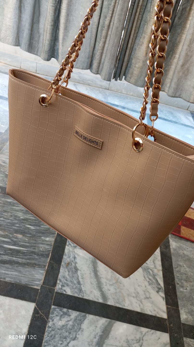 Customer photo review of Off White New Wave Tote Bag ( pre-order )