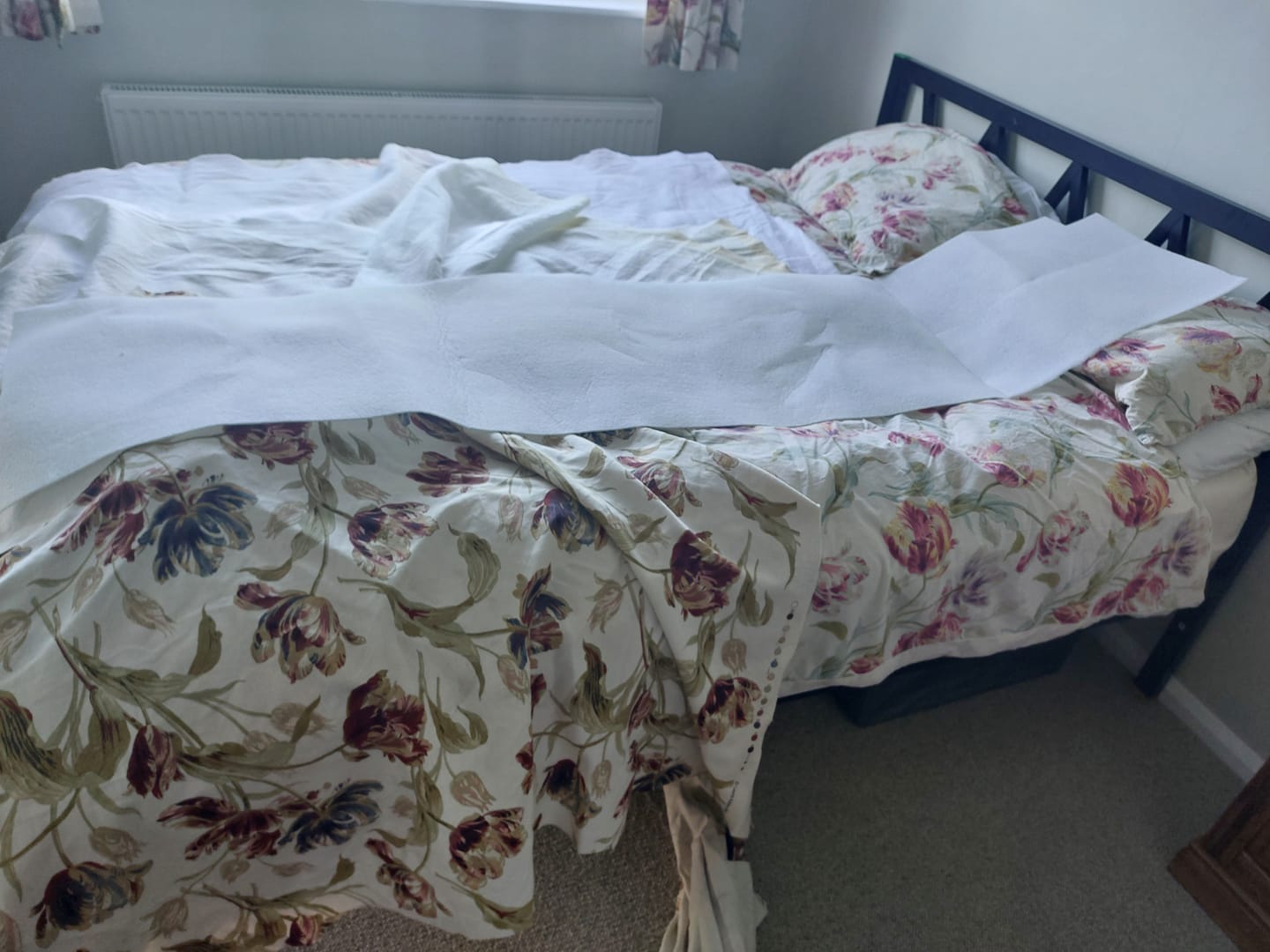 Customer photo review of 2 Metre Bag Wadding / Batting Bundle