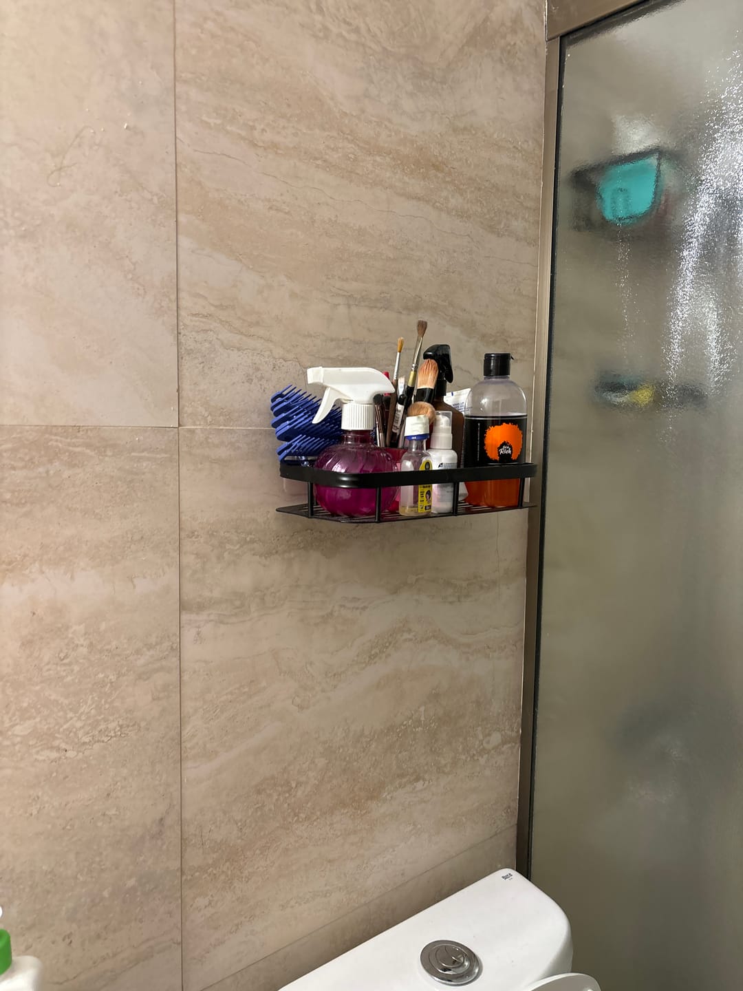 Customer photo review of Estante Organizador Winsen de Aluminio Milhome