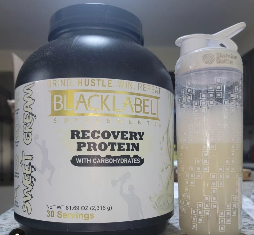 Customer photo review of RECOVERY PROTEIN