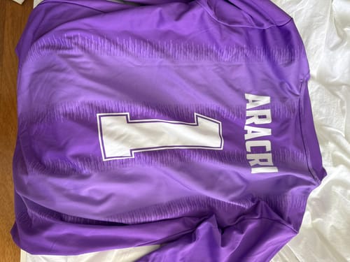 Customer photo review of FINGERTIP GOALKEEPER JERSEYS - 2