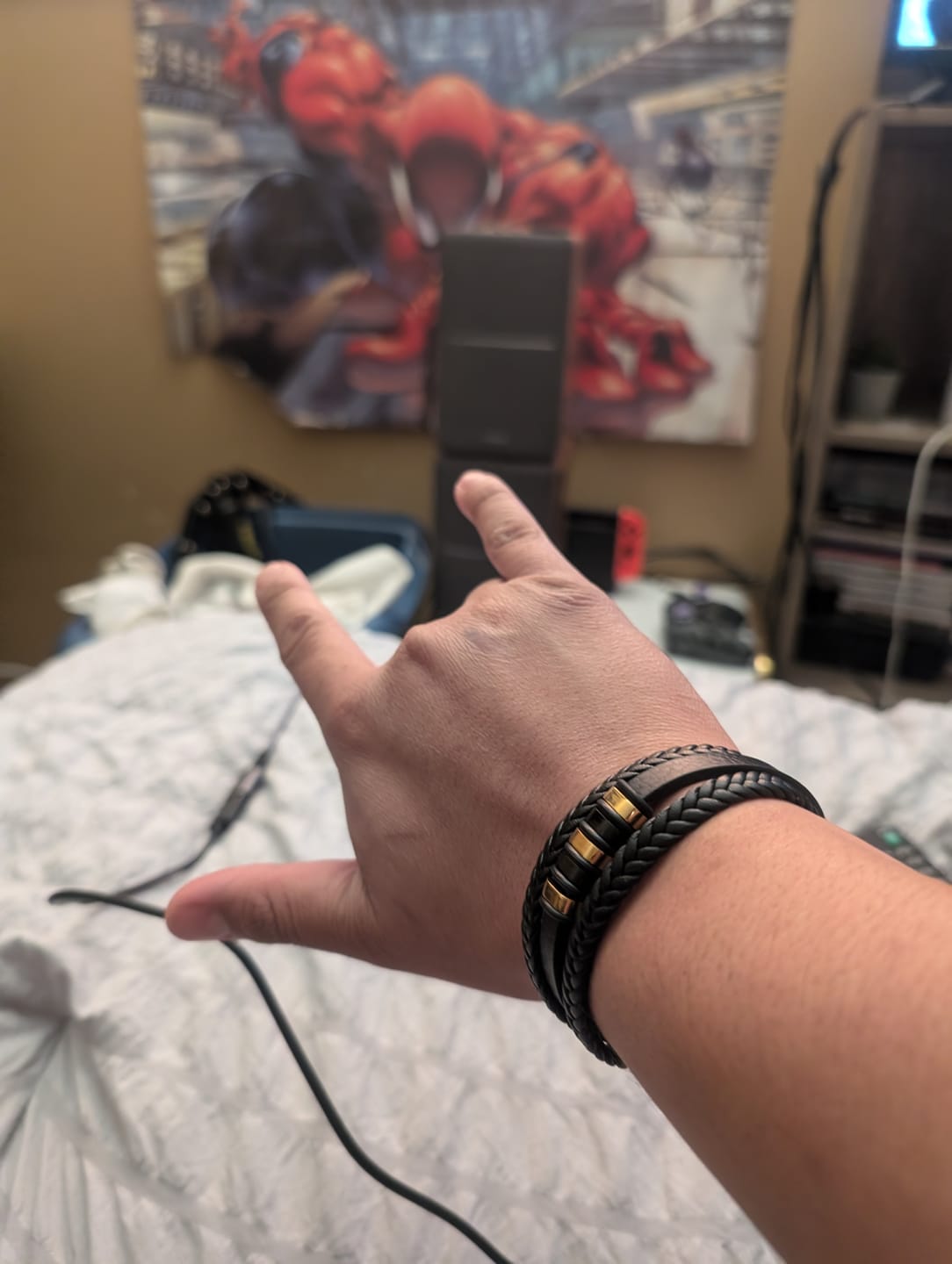 Customer photo review of Lederarmband "Glory"