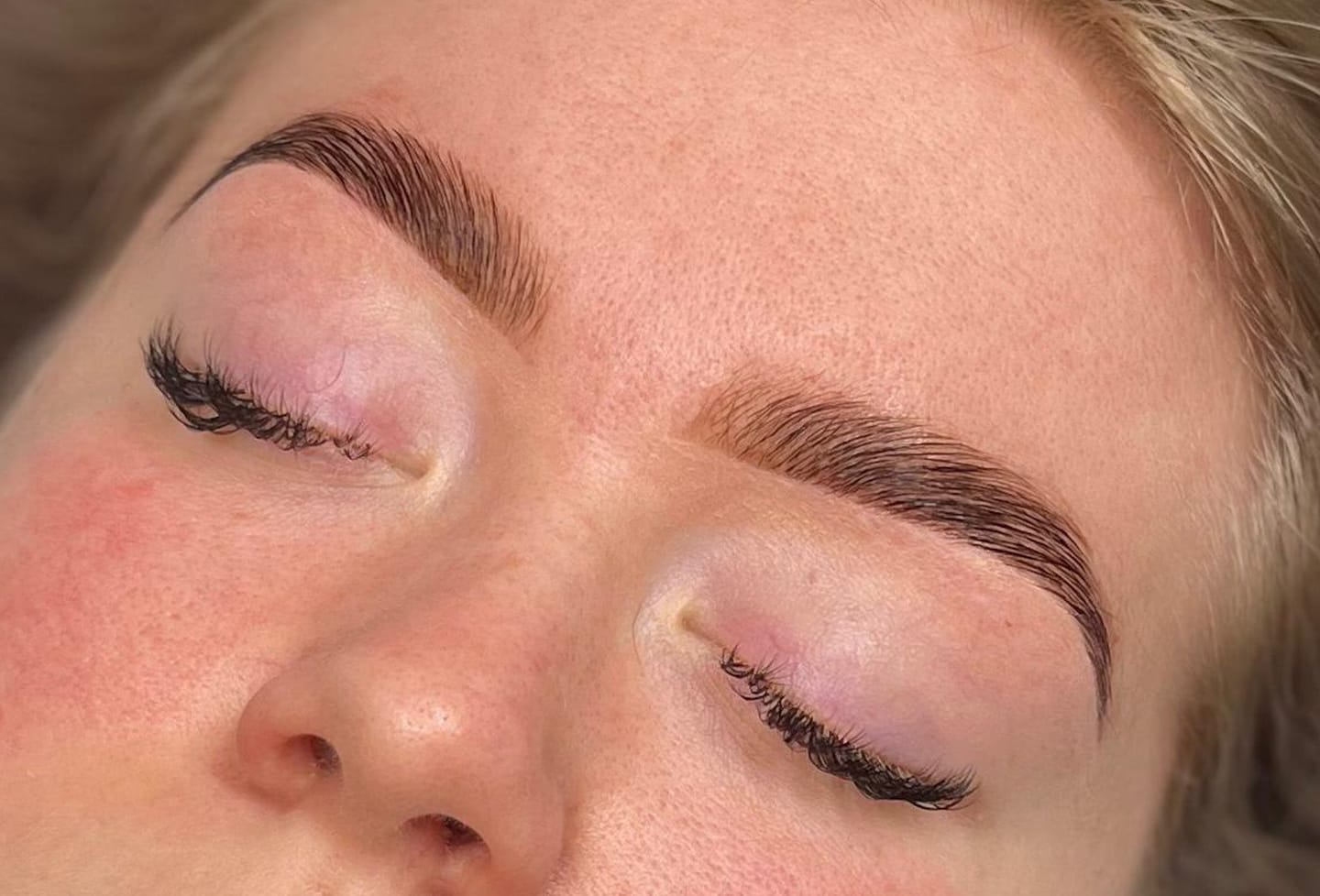 Customer photo review of DIY Brow Lifting Kit
