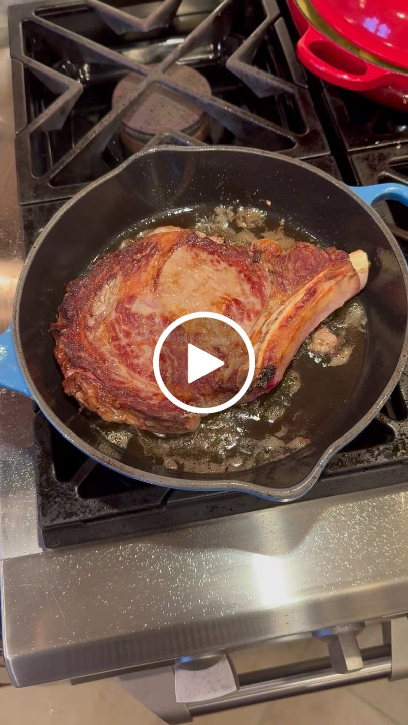 Customer video review of 20oz RIBEYE STEAKS – BONE-IN, AMERICAN RAISED, FLAVOR-PACKED