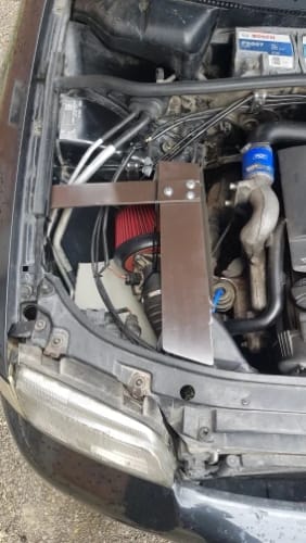 Customer photo review of A-Spec Performance Intake Air Filter 75mm