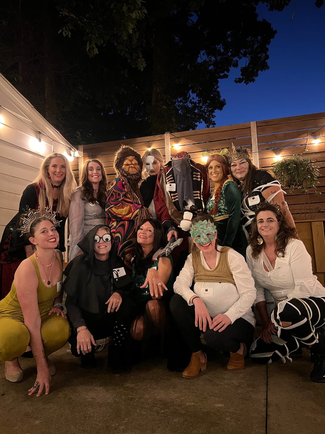 Customer photo review of Halloween Murder Mystery Game Kit - Monster Mansion