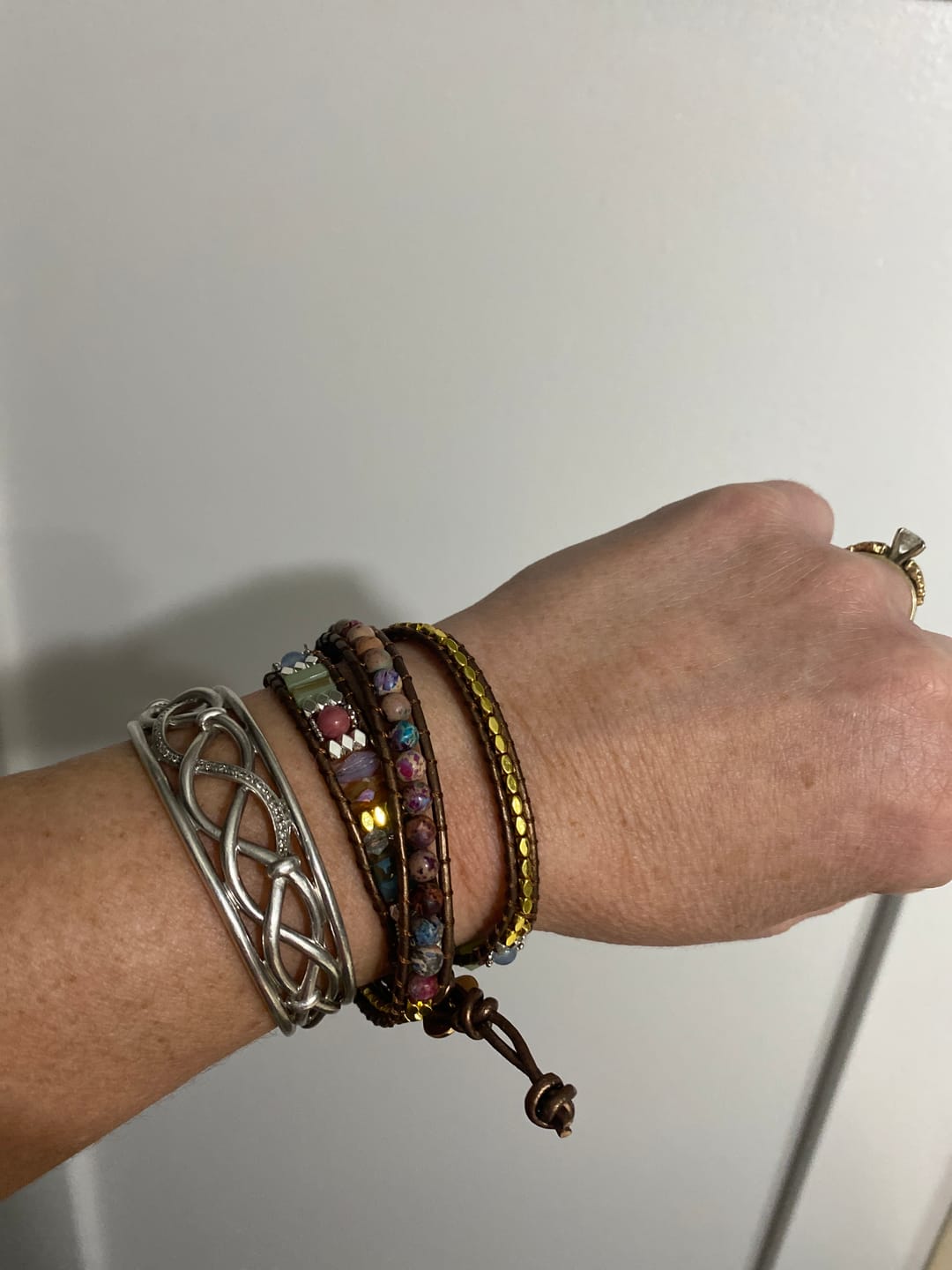 Customer photo review of Imperial Heart Protection Wrap Bracelet