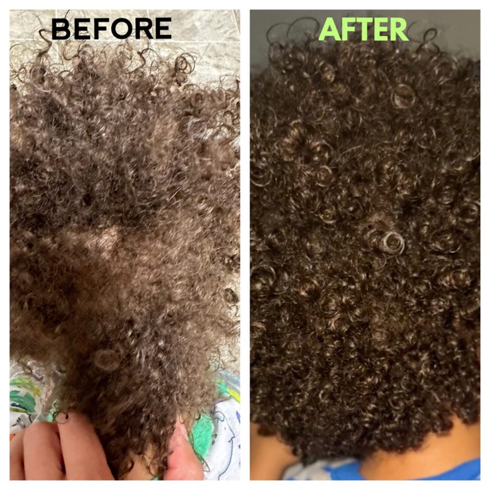 Customer photo review of Curl Enhancing Trio