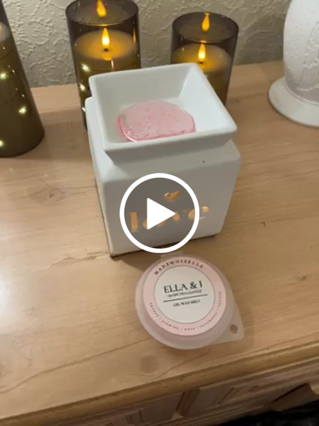 Customer video review of Mademoiselle Gel Melt