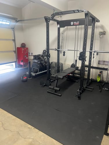 Customer photo review of Major Fitness PLM03 All-In-One Home Gym Power Rack