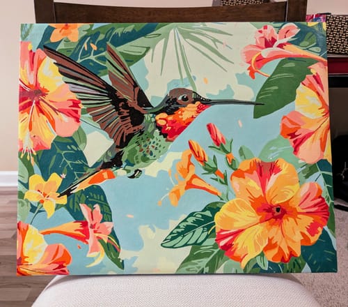 Customer photo review of Young Hummingbird