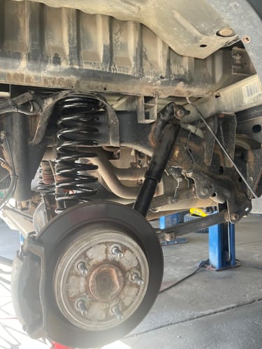 Customer photo review of 2013-2018 Dodge Ram Rebel Air Suspension Conversion/Delete Kit With Light Fix Module (DR34FM)