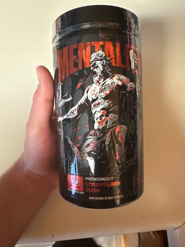 Customer photo review of MENTALITY Pre-Workout - Strawberry Gush