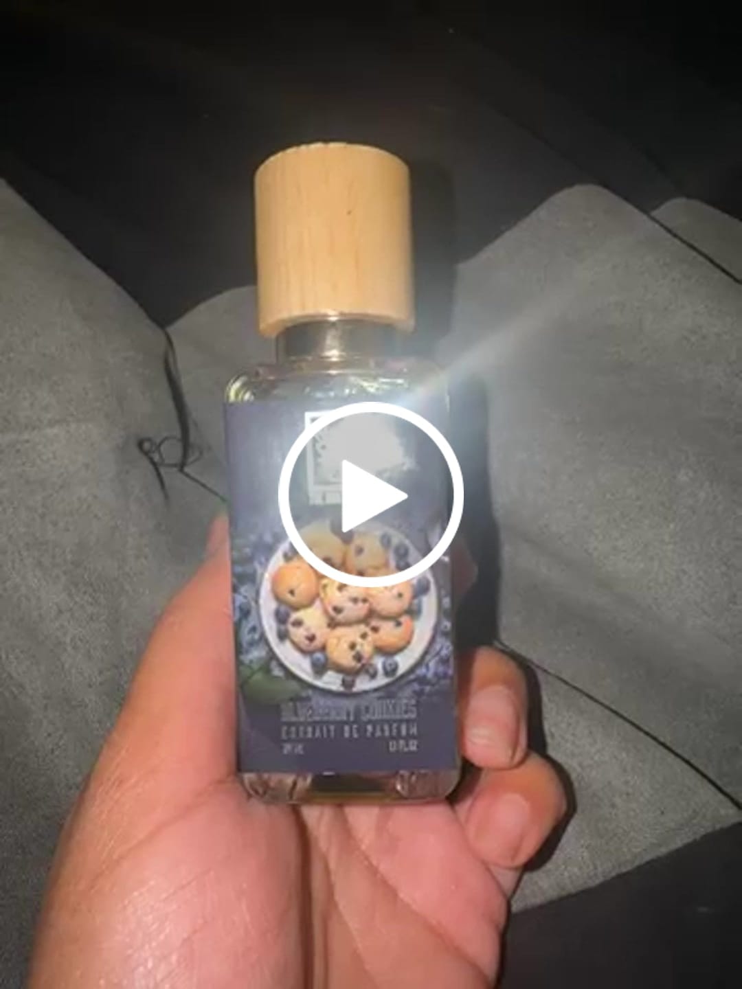 Customer video review of Blueberry Cookies