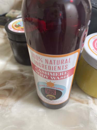 Customer photo review of Cashmere Body Wash