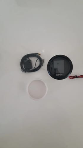 Customer photo review of 85mm Digital GPS Speedometer Odometer