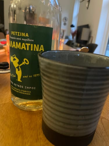 Customer photo review of Malamatina retsina - 500ml