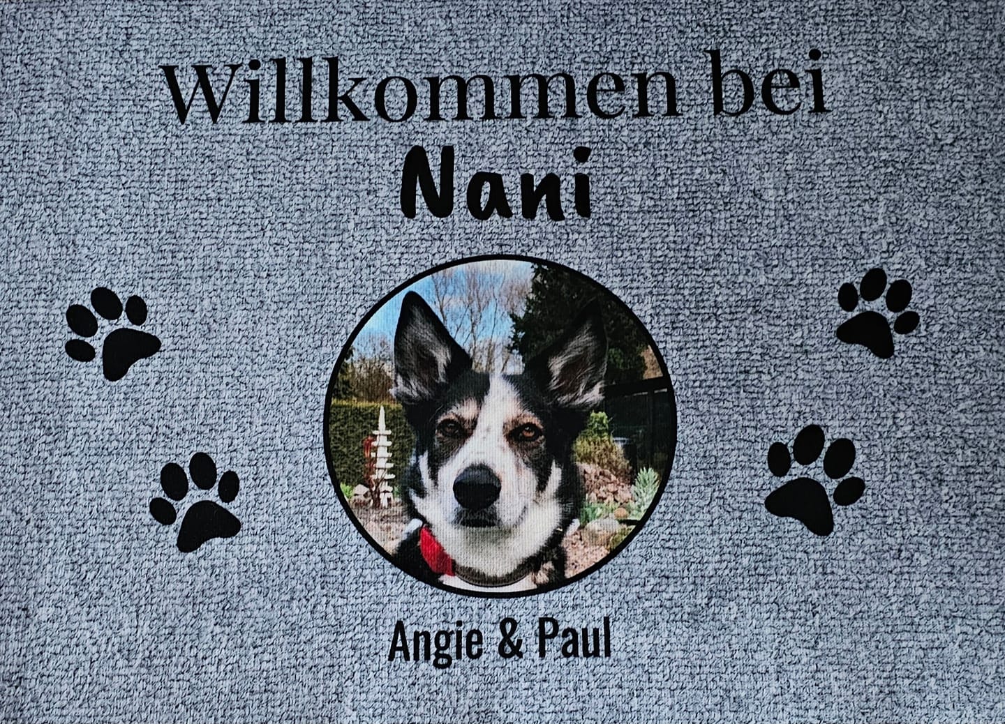 Customer photo review of Eigenes Foto - Individuelle Fußmatte