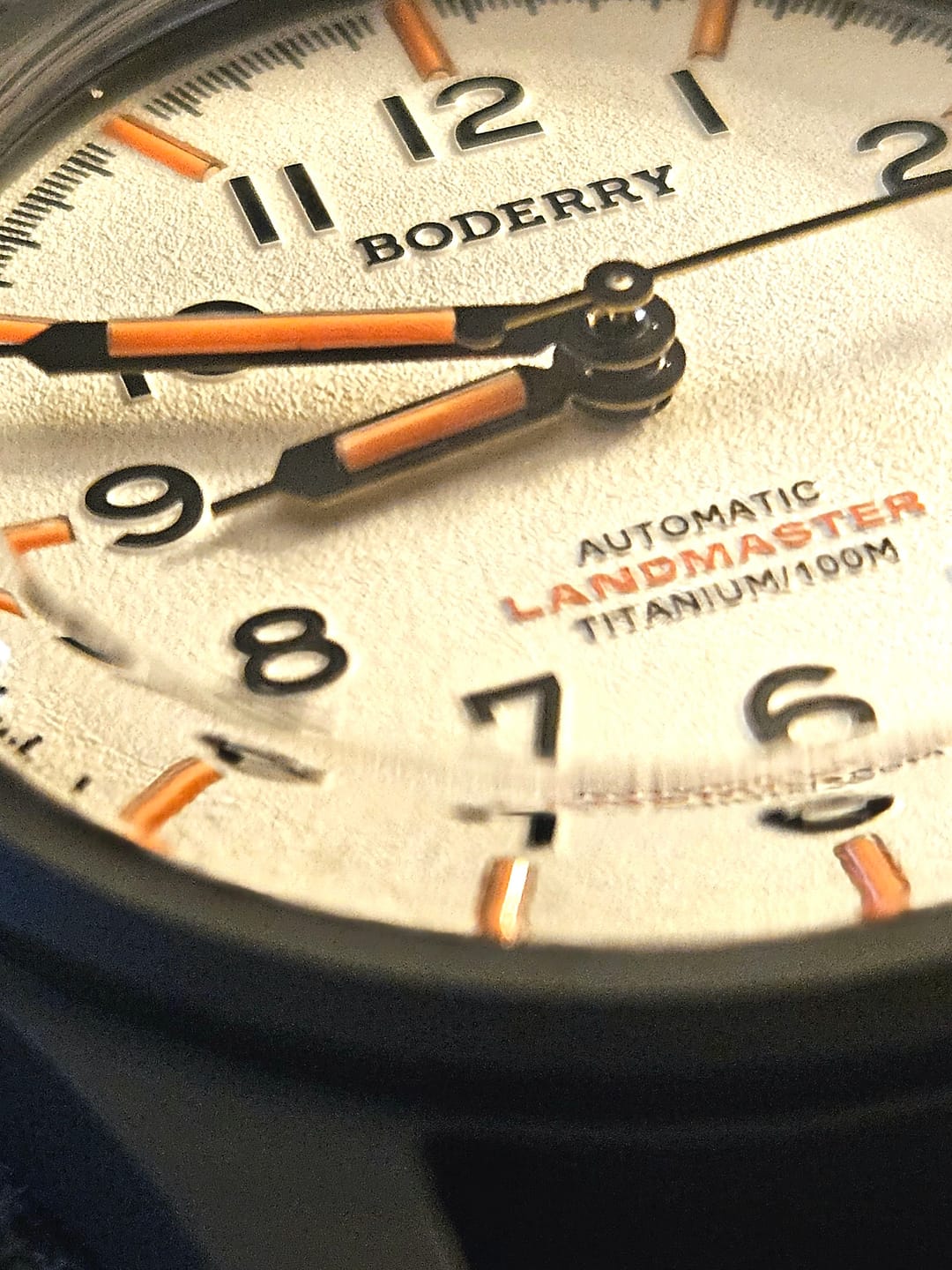Customer photo review of LANDMASTER - 100M Waterproof Titanium Automatic Field Watch | White-bracelet