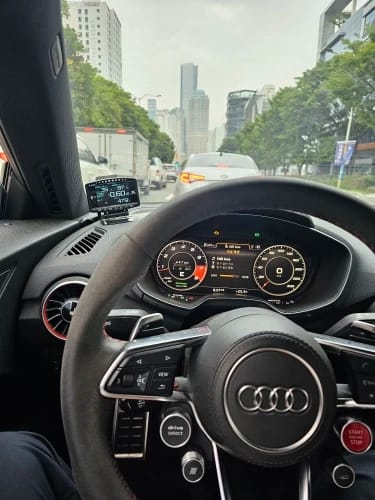 Customer photo review of XF Series X1 OBD2 Smart Digital Multi Meter Gauge