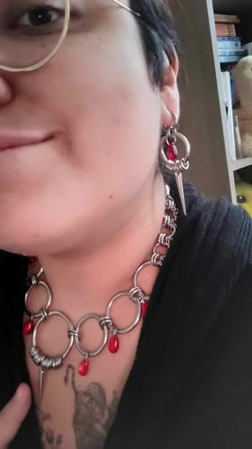 Customer photo review of Ivy Choker (18 variants)