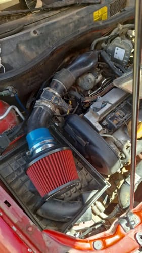 Customer photo review of A-Spec Performance Intake Air Filter 75mm