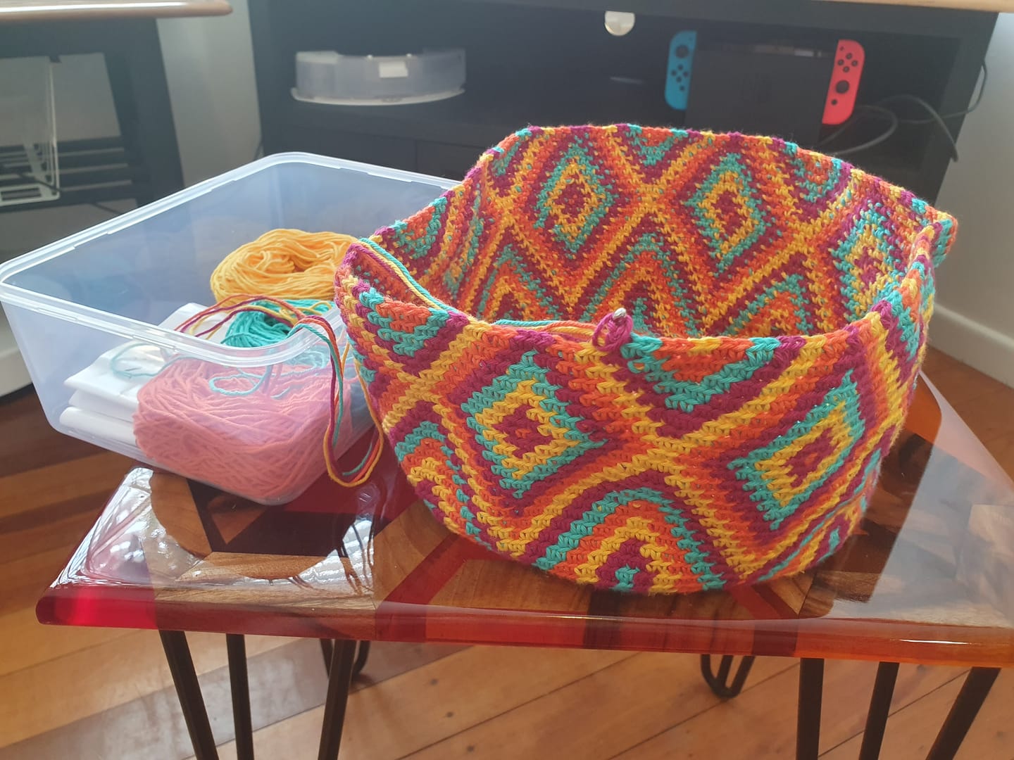 Customer photo review of Wren 8 ply Cotton Fiddlesticks