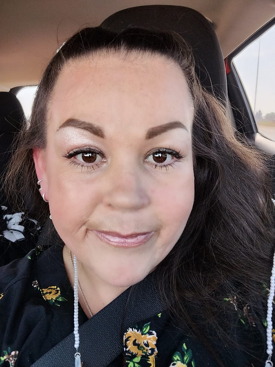 Customer photo review of Vega Bright Forest Green Prescription Colored Contact Lenses