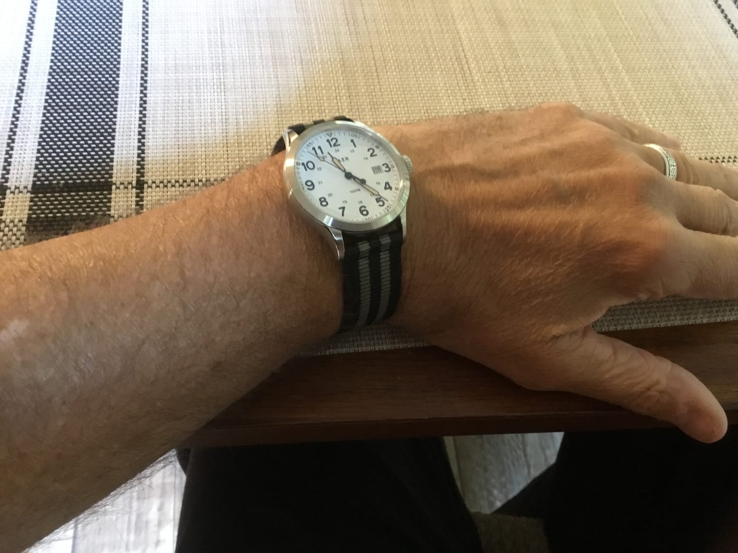 Customer photo review of Mystery Watch Strap - gift with purchase