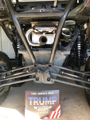 Customer photo review of RPM SxS X3 Slip On Exhaust Sport Muffler Can Am Maverick X3 Turbo R & RR 2017-2025