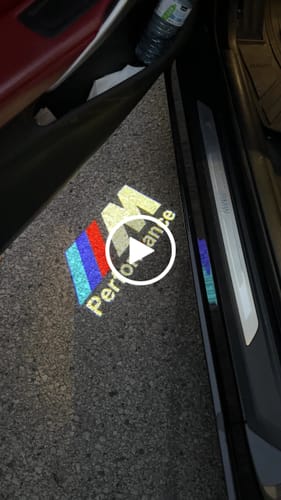 Customer video review of BMW F SERIES DOOR LIGHTS