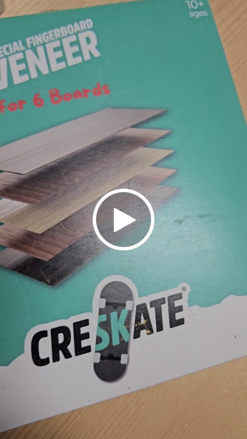 Customer video review of Special Fingerboard Veneer - 6 Boards