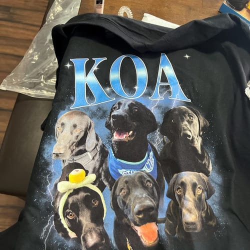 Customer photo review of Koszulka vintage