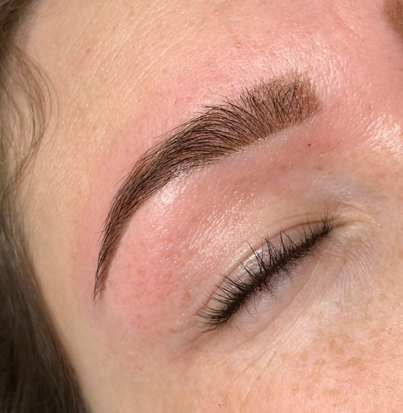 Customer photo review of DIY Henna Brow Kit