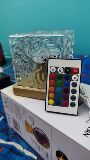 Customer photo review of Projecteur Ondes Aquatiques