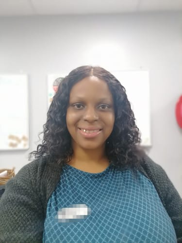 Customer photo review of 2 for 1 Wig Special - Gigi 12" & Olivia 8"