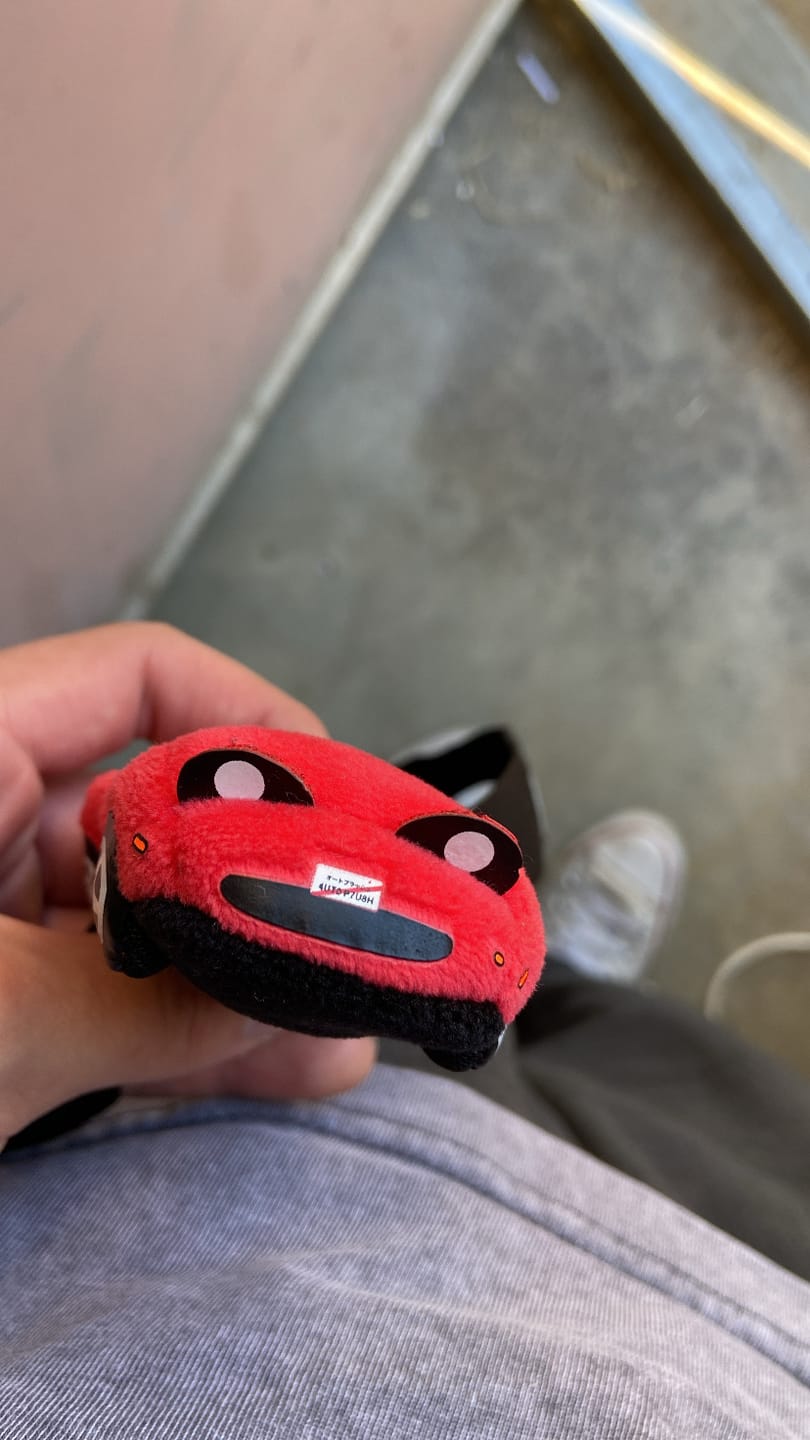 Customer photo review of Miata MX5 Keychain