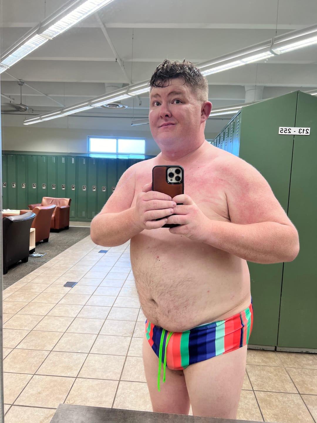 Customer photo review of The Brief // SHAKAR STRIPE