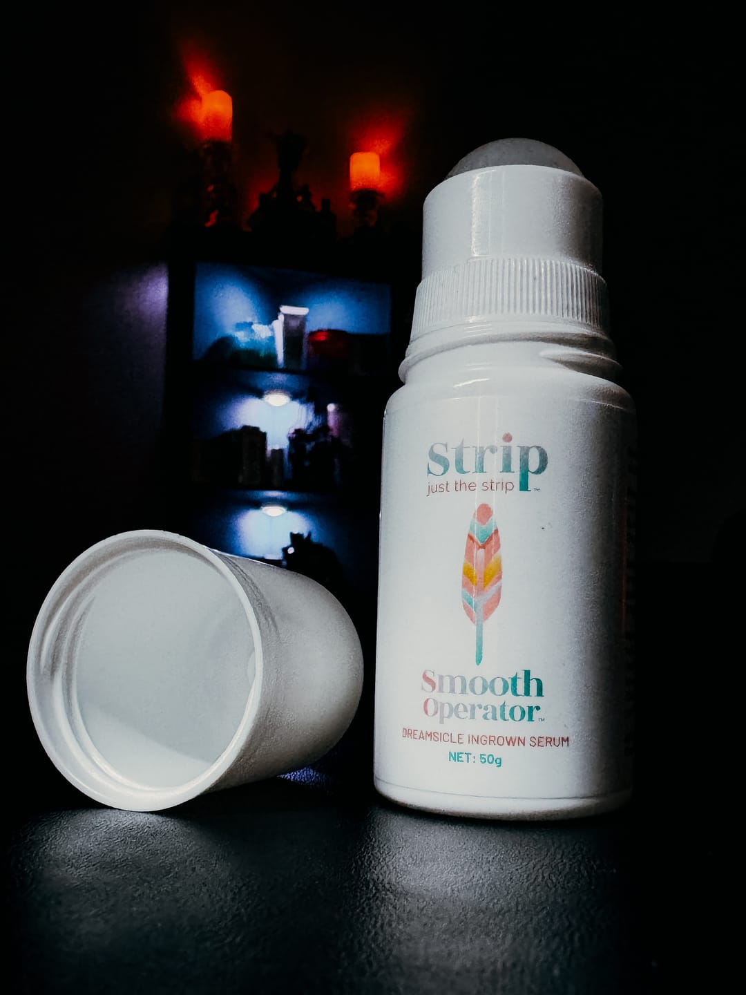 Customer photo review of Smooth Operator Ingrown Hair Serum (Roll on & Pad Formula)