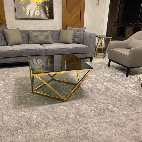 Customer photo review of ترابيزة قهوة 80×80سم- OX10